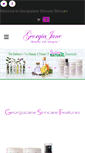 Mobile Screenshot of georgiajaneskincare.com